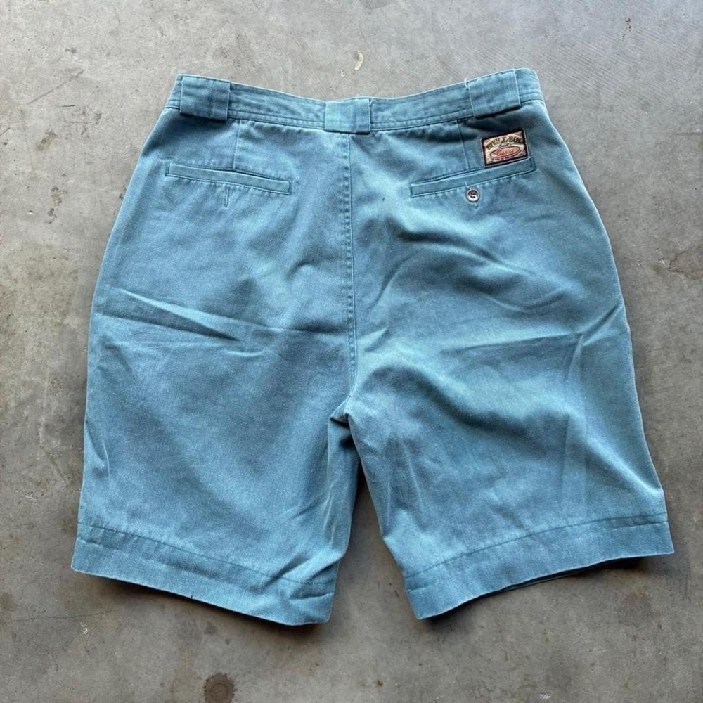 Vintage bugle boy basics baggy green shorts perfect for‎ summer